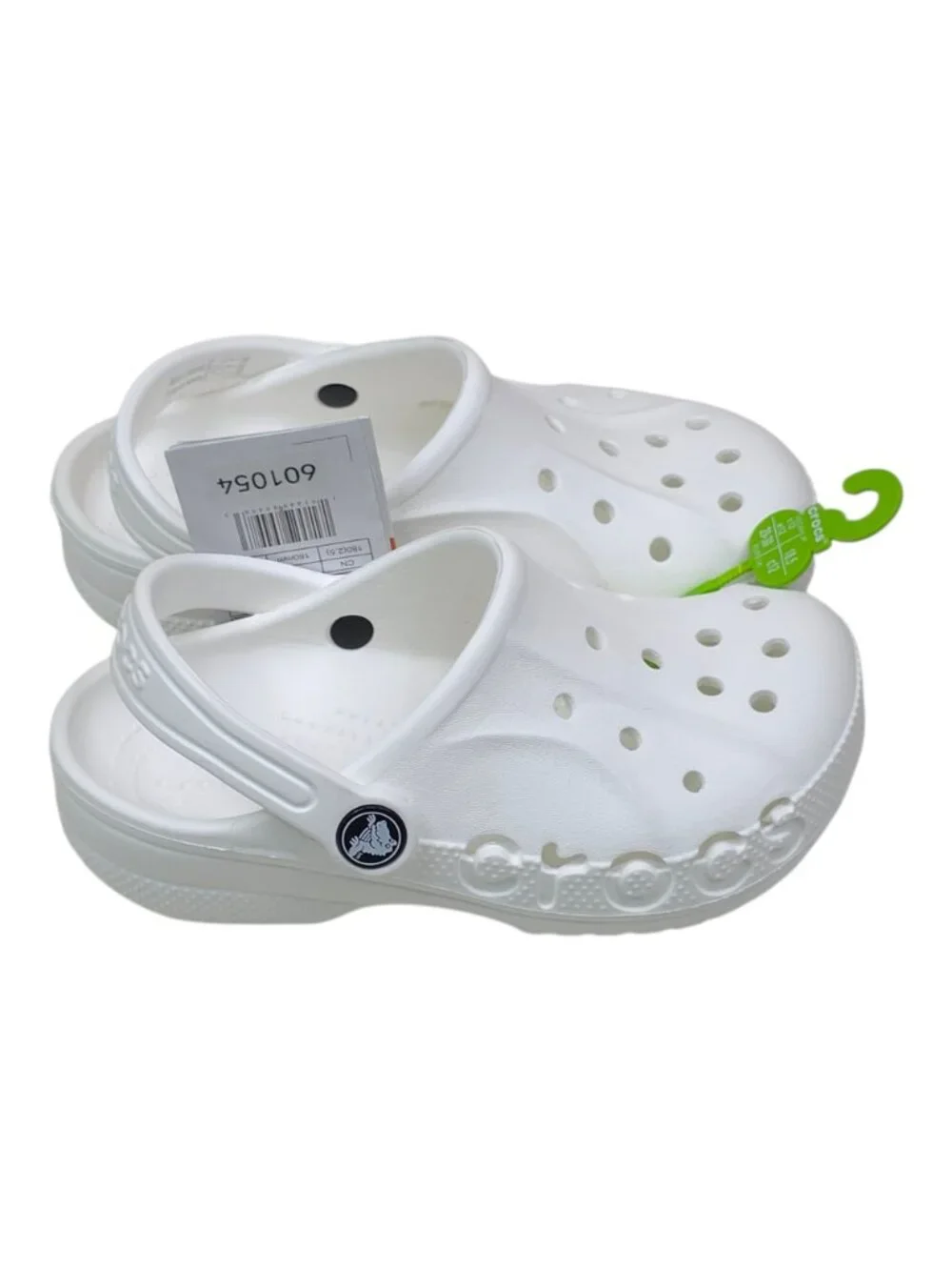 Crocs Baya Clog K Kids Unisex Sz C12 Lightweight Durable Comfort Slip-On Sandals